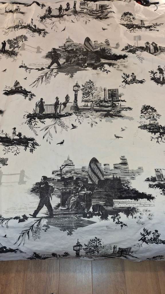 Timorous Beasties london toile fabric 7m
