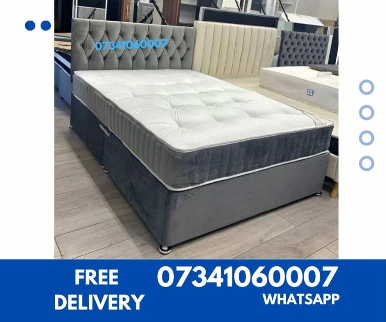 -- SMALL DOUBLE, SINGLE, DOUBLE, BED AND MATTRESS Bumneh