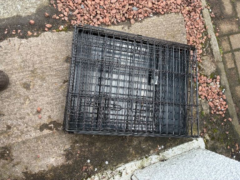 Small Metal Dog Crate/Cage 2 doors