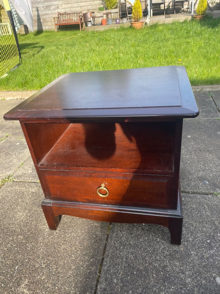 STAG Minstrel Vintage Large Bedside Table