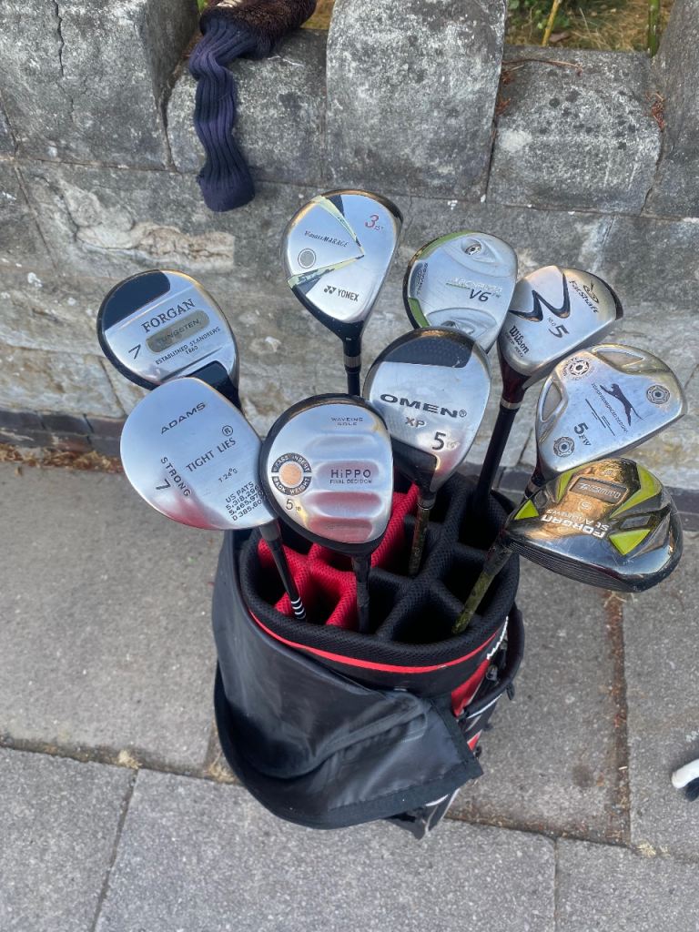 Mixed  golf 3-5 Woods Good Condition