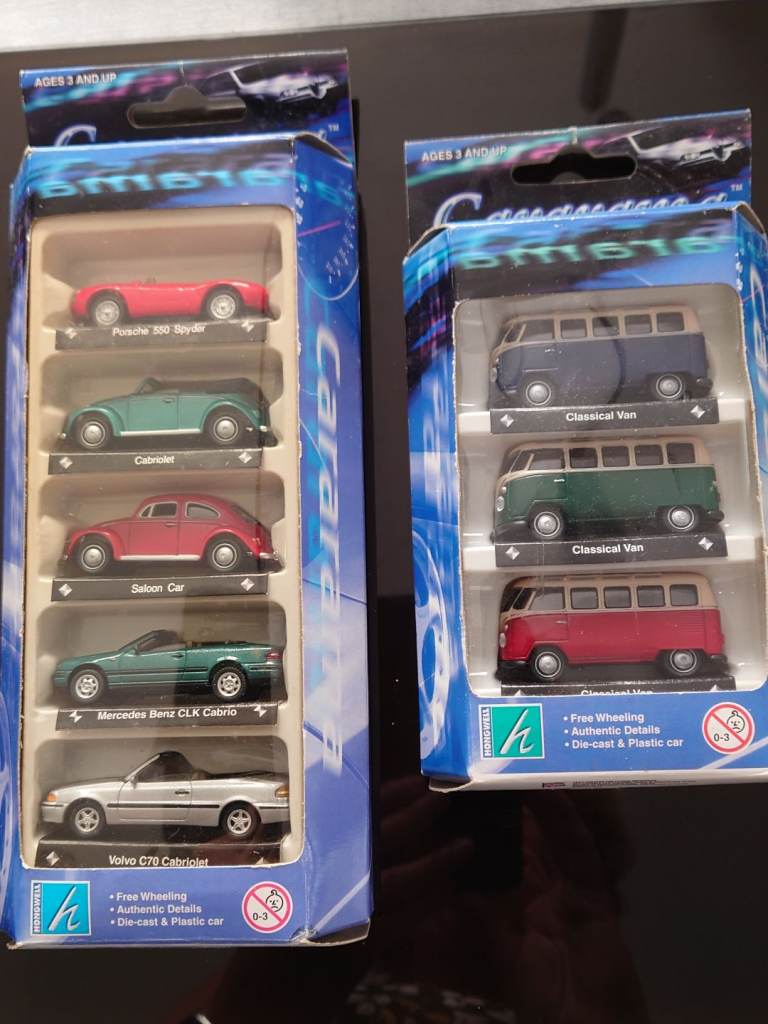 Cararama Die-cast Toy Car & Van Sets – New in Box