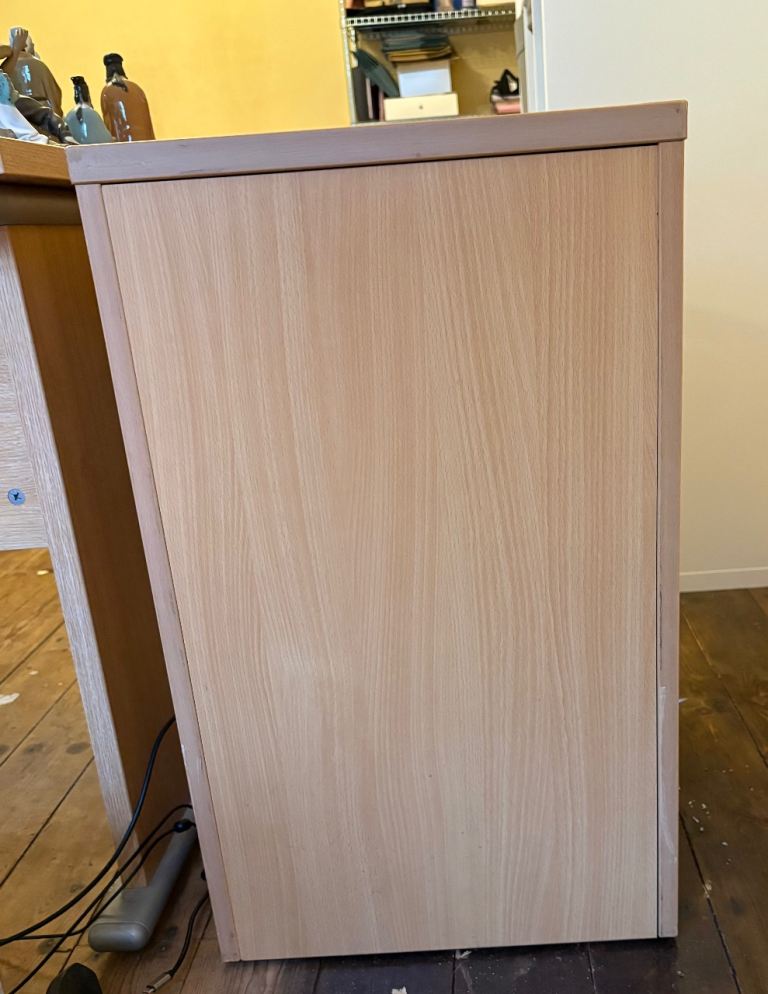 Wooden 3-Drawer pedestal with lock, £35.00 for Sale in Goole, East ...