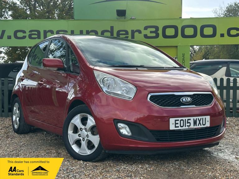 2015 Kia Venga 1.6 Venga 3 Sat Nav EcoDynamics CRDi 5dr MPV Diesel Manual