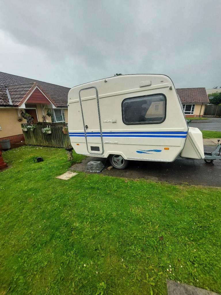 Freedom 2 berth caravan with two awnings 