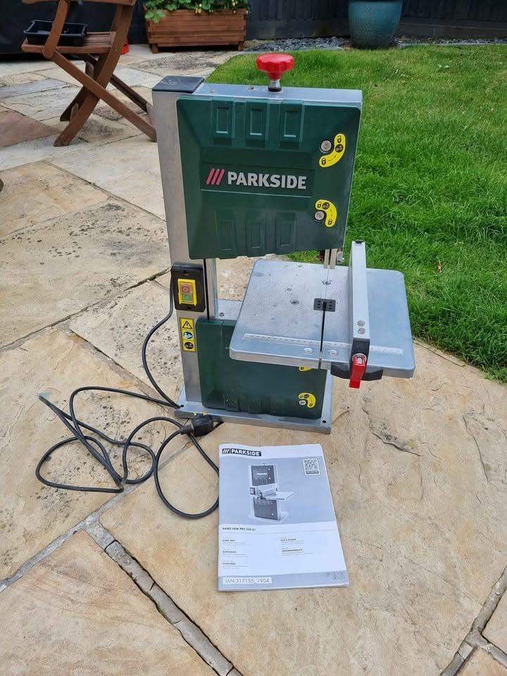 Parkside Table Wood Band Saw 350W (PBS350A1) - Very Good Condition!!