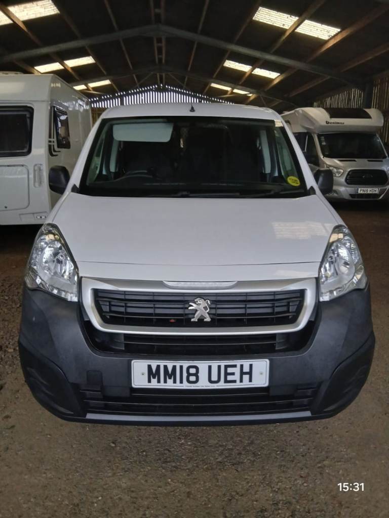 Peugeot, PARTNER, Panel Van, 2018, Manual, 1560 (cc)