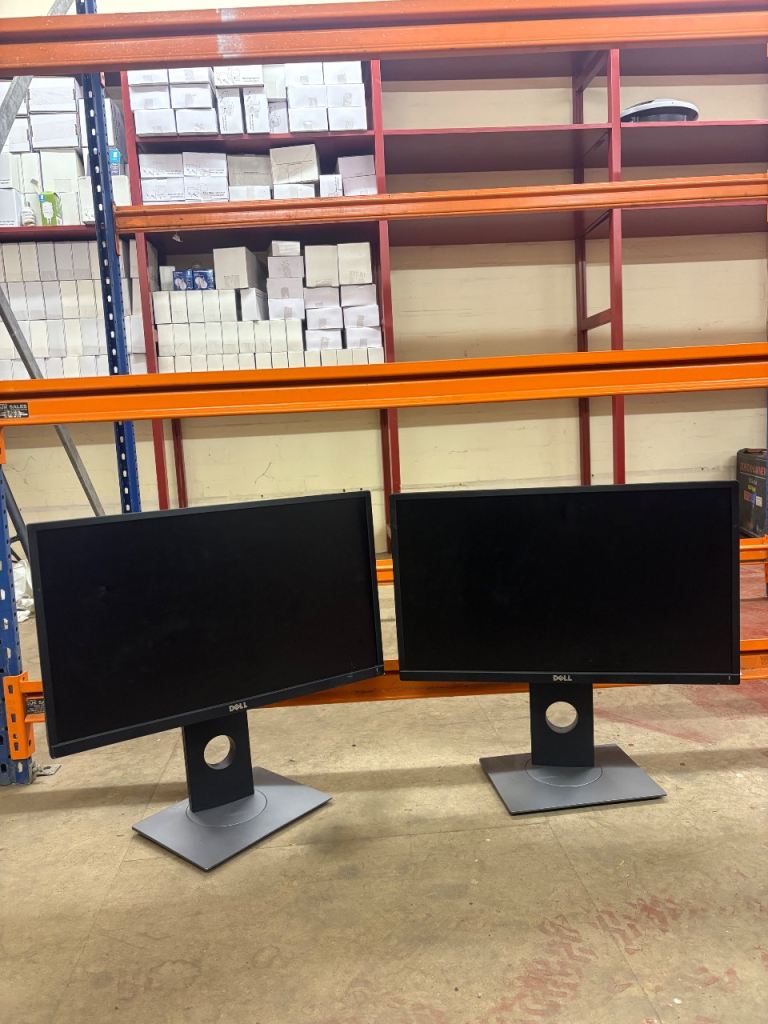 Dual Dell 22 inch widescreen HDMi monitors 