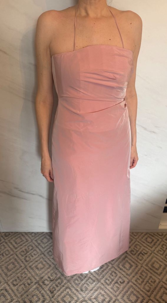 Y2K 2000 Monsoon Blush Pink Evening / Occasion Dress – UK 12 (EU 40 / US 8)