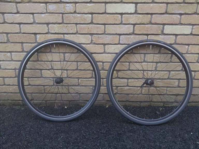 Mint wheelset for sale, brand new tyres and QR skewers