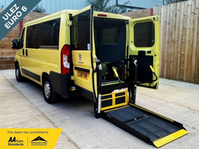 2018 Peugeot Boxer 4 Seat Wheelchair Accessible Disabled Access Vehicle WAV MPV Diesel Manual