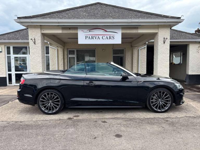 2017 Audi A5 2.0 TDI S Line 2dr S Tronic CONVERTIBLE DIESEL Automatic