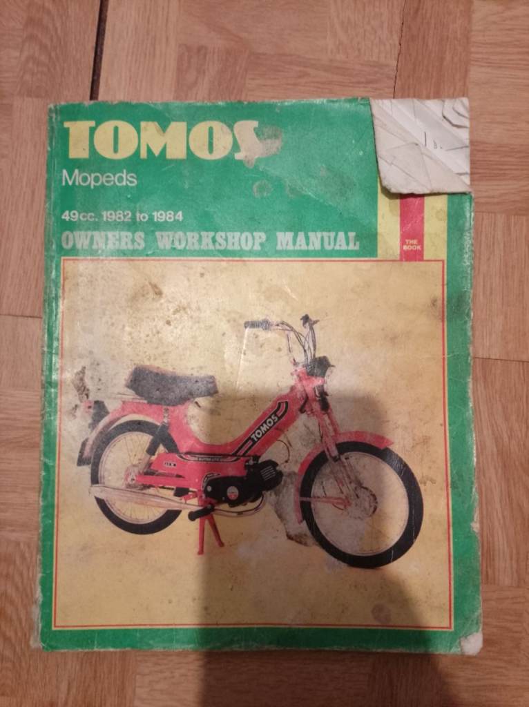 Tomos moped manual 