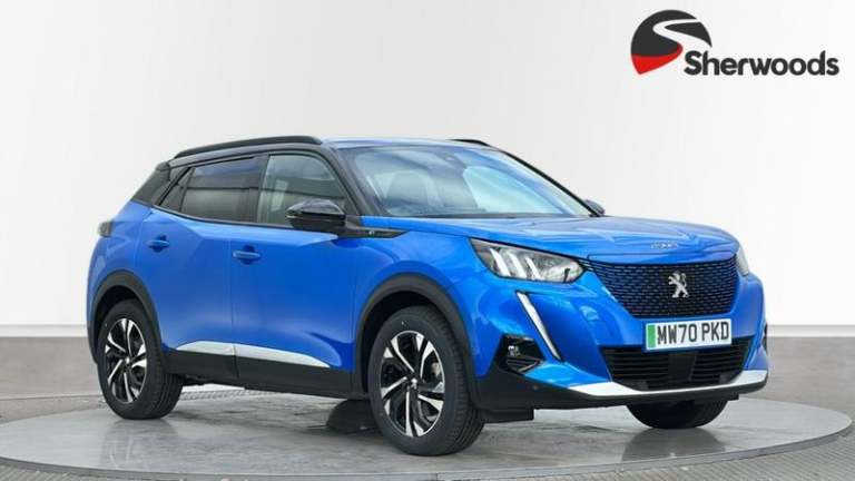 2021 Peugeot E-2008 50kWh GT SUV 5dr Electric Auto (136 ps) Automatic Estate Electric Automatic