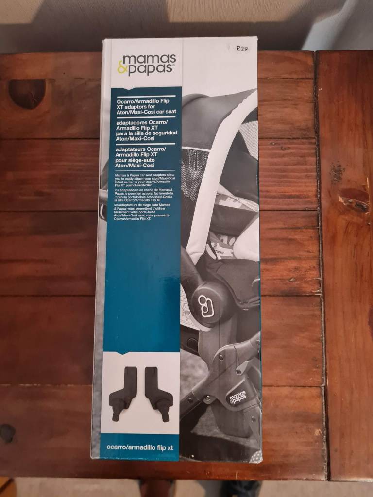 Mamas and Papas Car Seat Adaptors - Armadillo/Ocarro Flip XT for Aton/Maxi-Cosi Car Seat