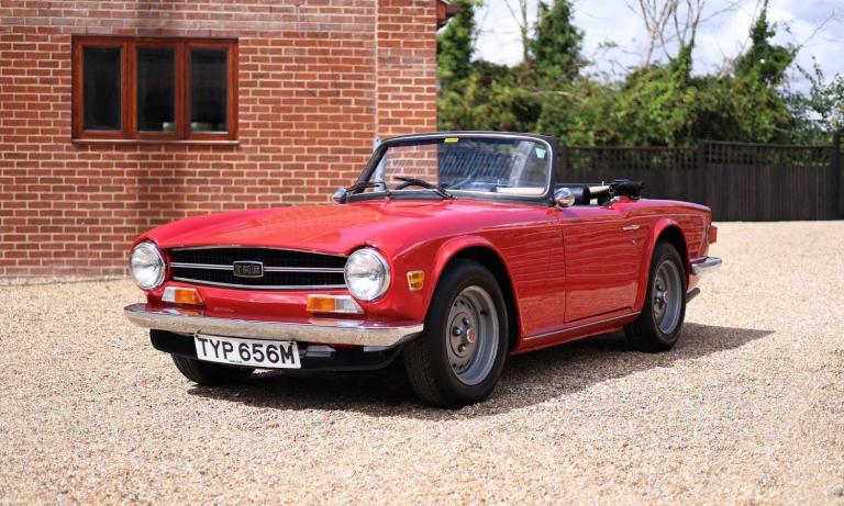 1973 Triumph TR6  PETROL Manual