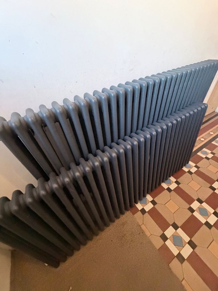Cast Iron Radiators – Grey, Good Condition