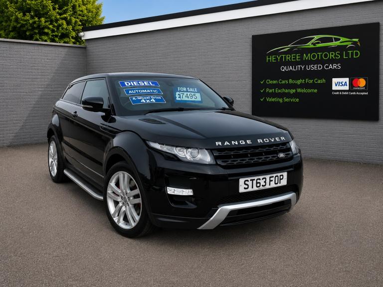 2013 Land Rover Range Rover Evoque 2.2 SD4 Dynamic 3dr Auto COUPE Diesel Automatic