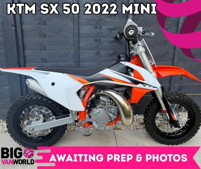 KTM SX 50 2022 Mini - Very Light Field Use - AsNew Condition 
