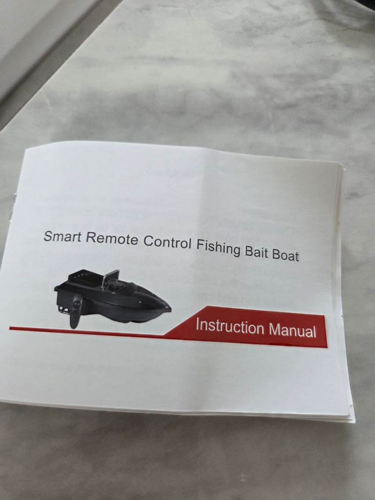 New in box  fishing bait boat 