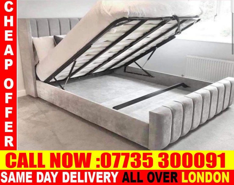 KING SIZE & SINGLE  STORAGE BEDS & MATTRESS (bhjkl) -