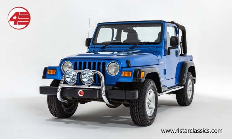 Jeep Wrangler TJ Sport TR2 4.0 Manual Hardtop UK 2003 /// 64k Miles