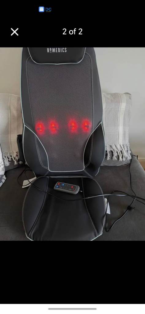 Homedics full back massager 