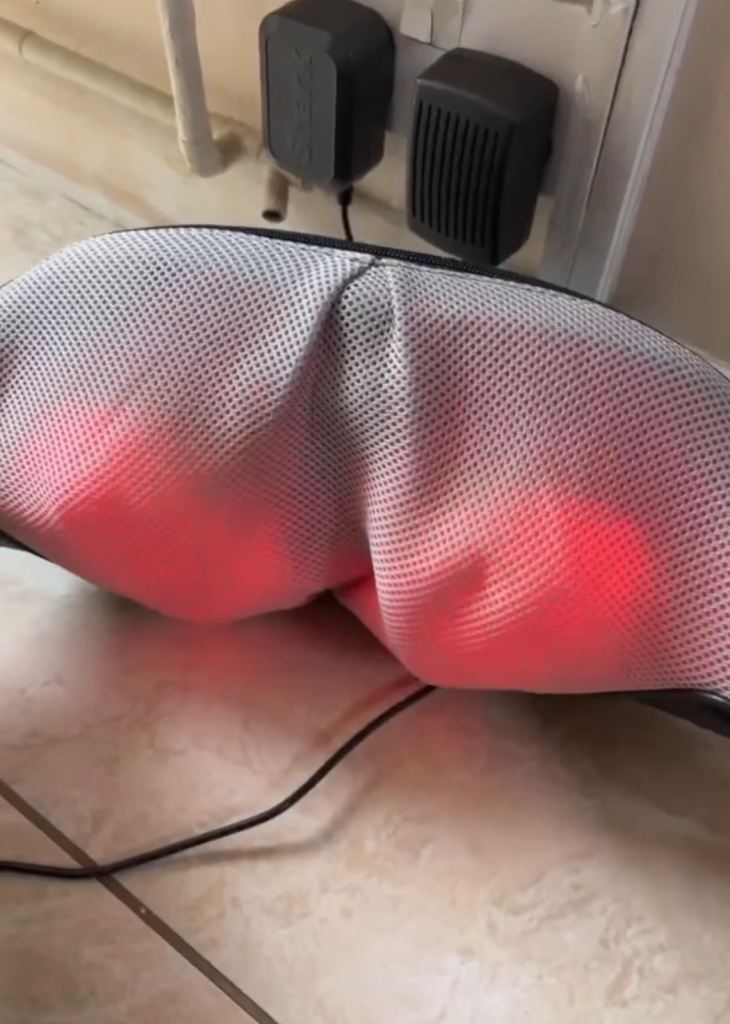 Neck and Back Massager with Heat Function – Good Condition
