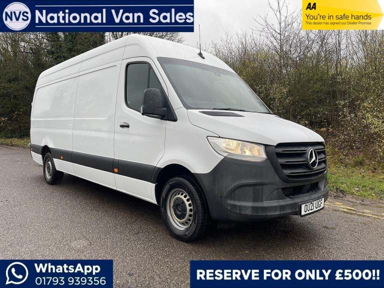 2021 Mercedes-Benz Sprinter 2.0 315 CDI Progressive RWD L3 H2 Euro 6 (s/s) 5dr PANEL VAN Diesel M...