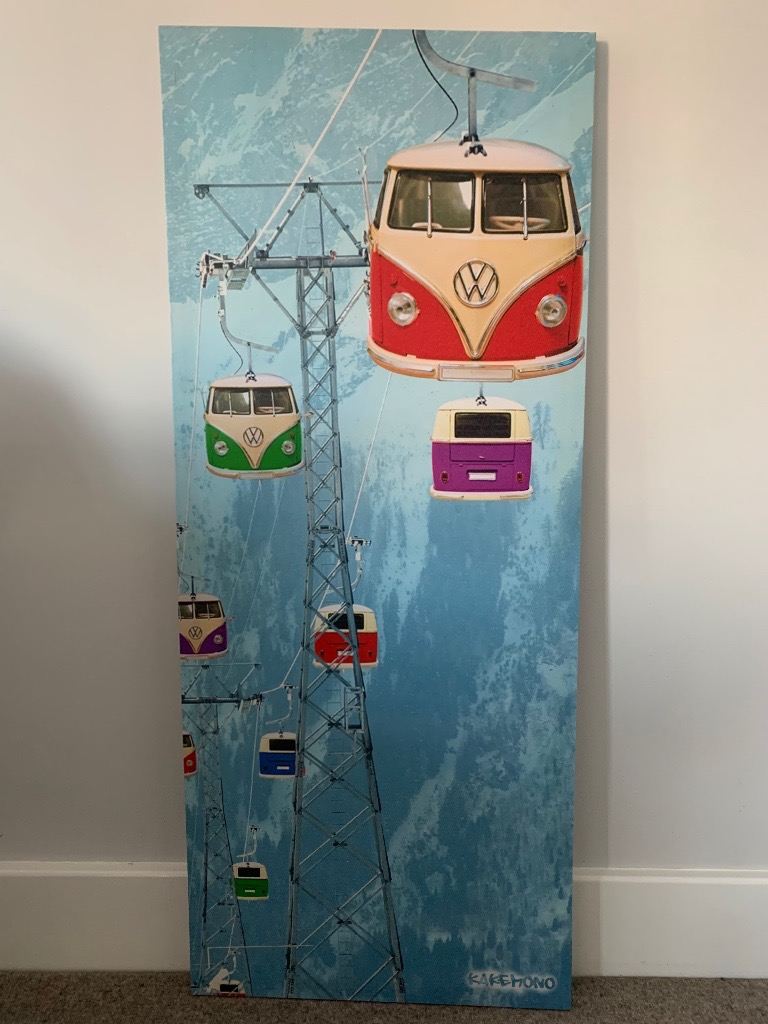 Large VW camper van canvas