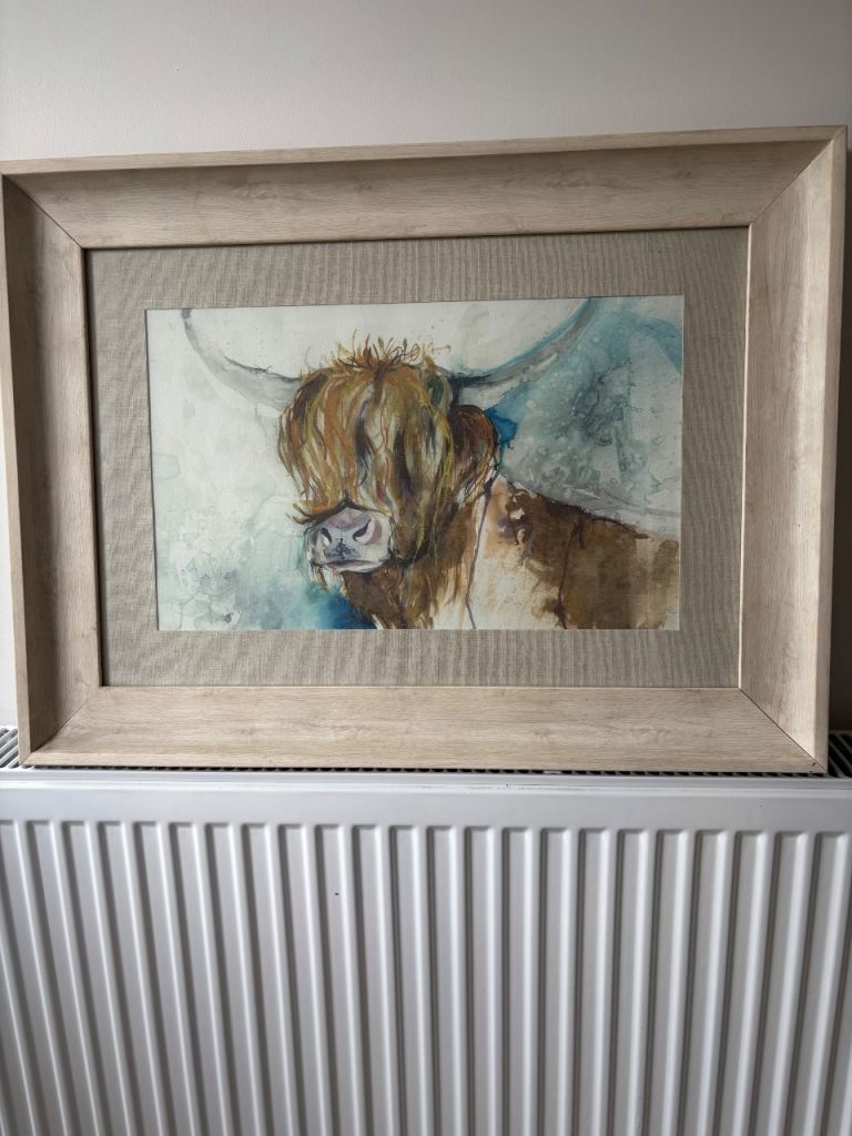 Voyage Maison Highland Cow Framed Picture
