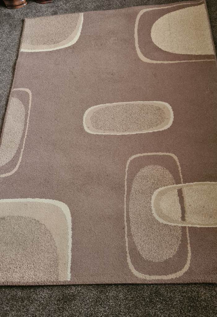 Brown Rug.