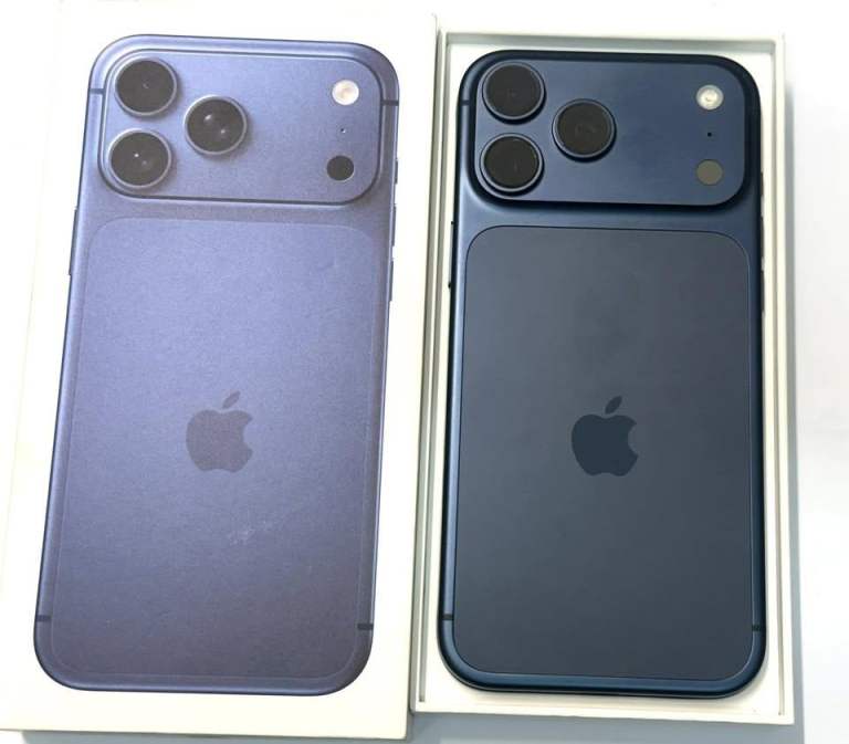 Apple iPhone 17 Pro Max Deep Blue 256GB Brand New Condition Battery 100 ...