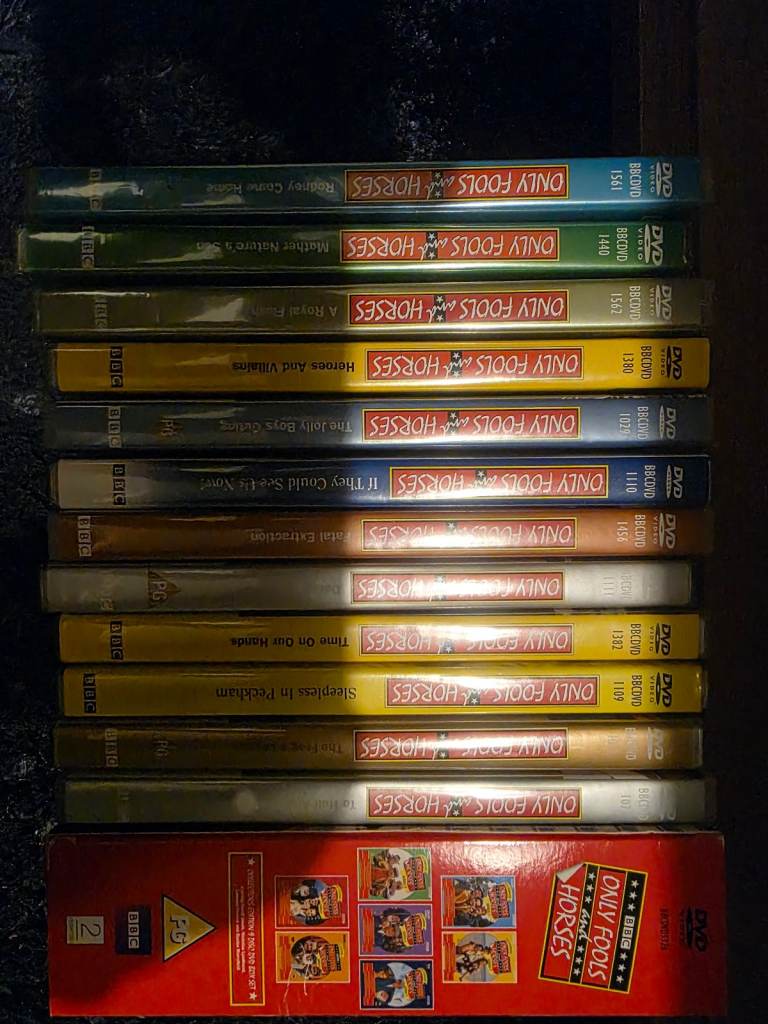 only fools and horses 1-7 and specials dvds 