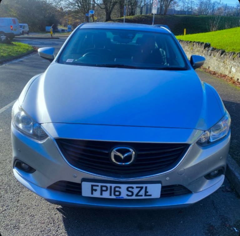Mazda 6 £20tax yearly Satnav fully option 2016 12Month mot ulez free