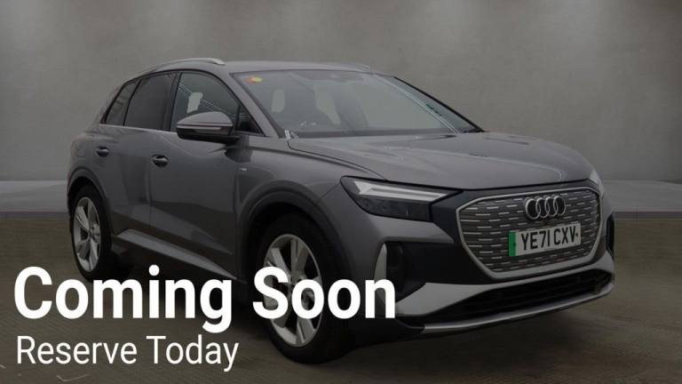 2021 Audi Q4 e-tron 150kW 40 82kWh S Line 5dr Auto ESTATE ELECTRIC Automatic