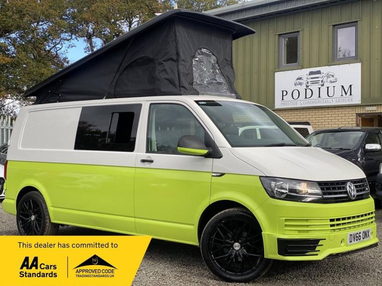 2017 Volkswagen Transporter WITH POPUP ROOF-ROCK&ROLL-HOB-SINK MOTORHOME Diesel Manual