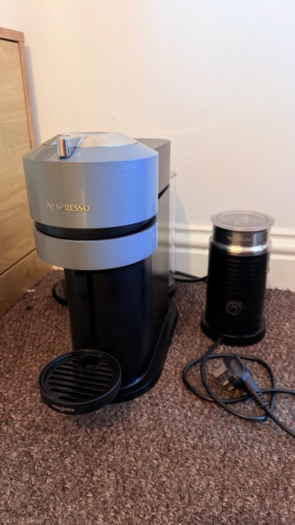 Nespresso Vertuo Pop Coffee Machine + Aeroccino Milk Frother