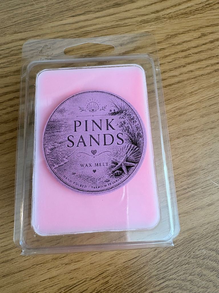 Pink sands wax bar