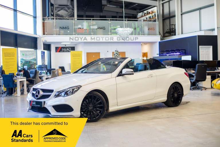 2016 Mercedes-Benz E Class 3.0 E350d V6 BlueTEC AMG Line (Premium) Cabriolet 2dr Diesel G-Tronic+...