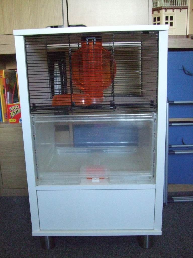 Omlet Hamster/Gerbil Cage with Storage