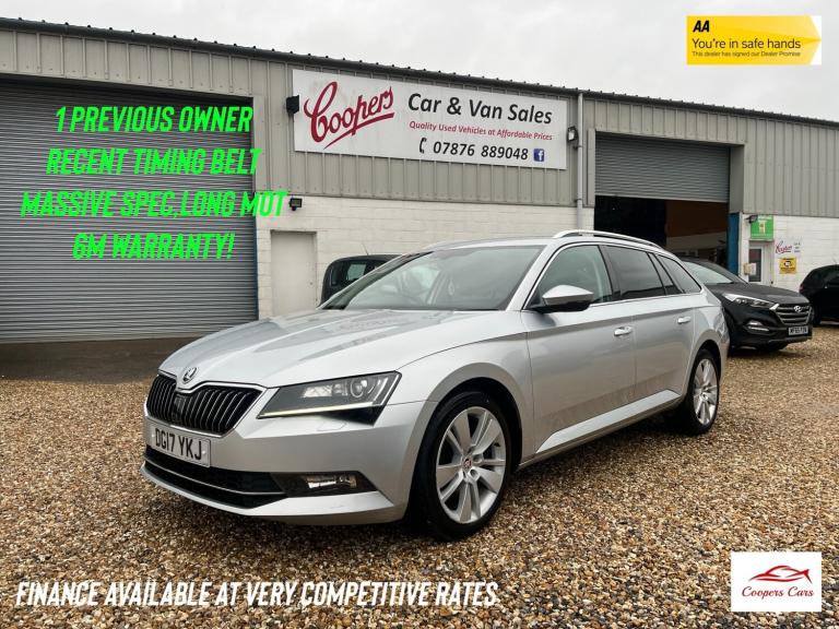 2017 Skoda Superb 2.0 TDI CR SE L Executive 5dr DSG ESTATE Diesel Automatic