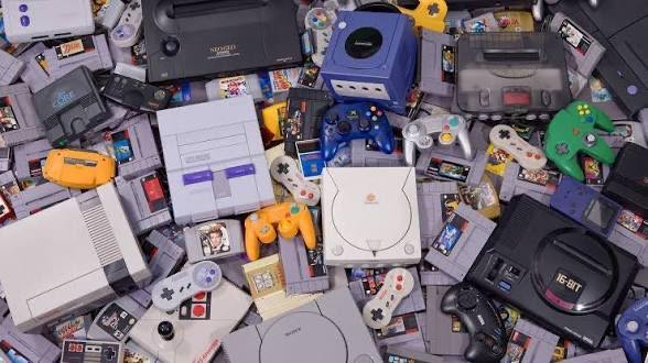 Retro Consoles and games