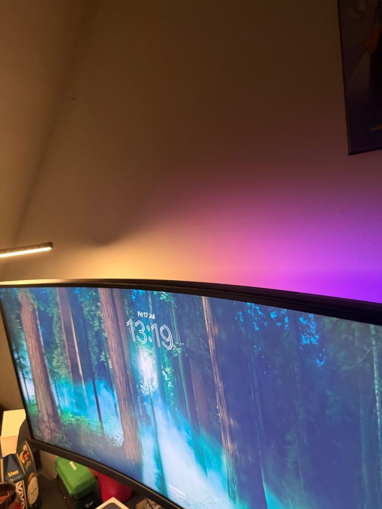 MSI MPG 341CQR Curved Gaming Monitor  Good Condition