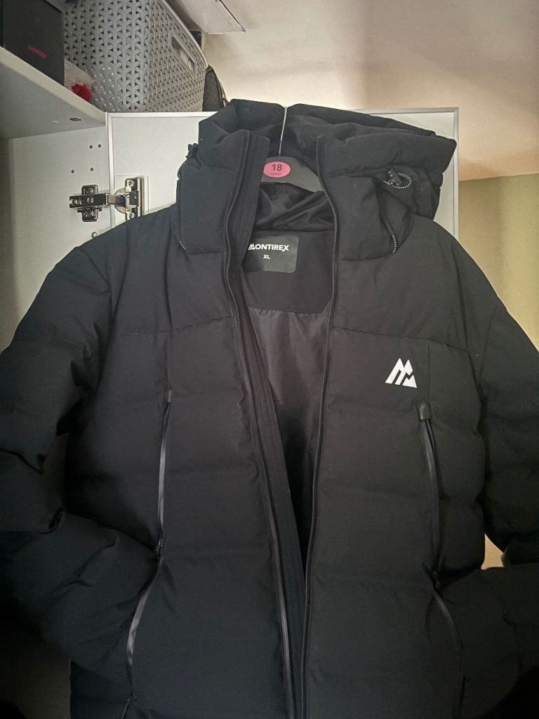 Montirex Arcs Down Jacket Black