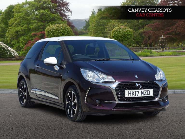 2017 DS Automobiles DS 3 1.2 PureTech Elegance EAT6 Euro 6 (s/s) 3dr HATCHBACK Petrol Automatic