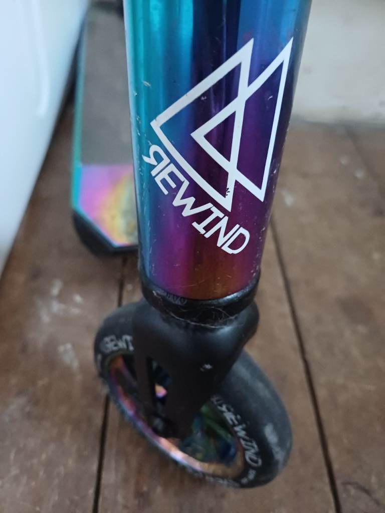 Rewind Stunt Scooter – Multicoloured, Good Condition, £15.00 for Sale