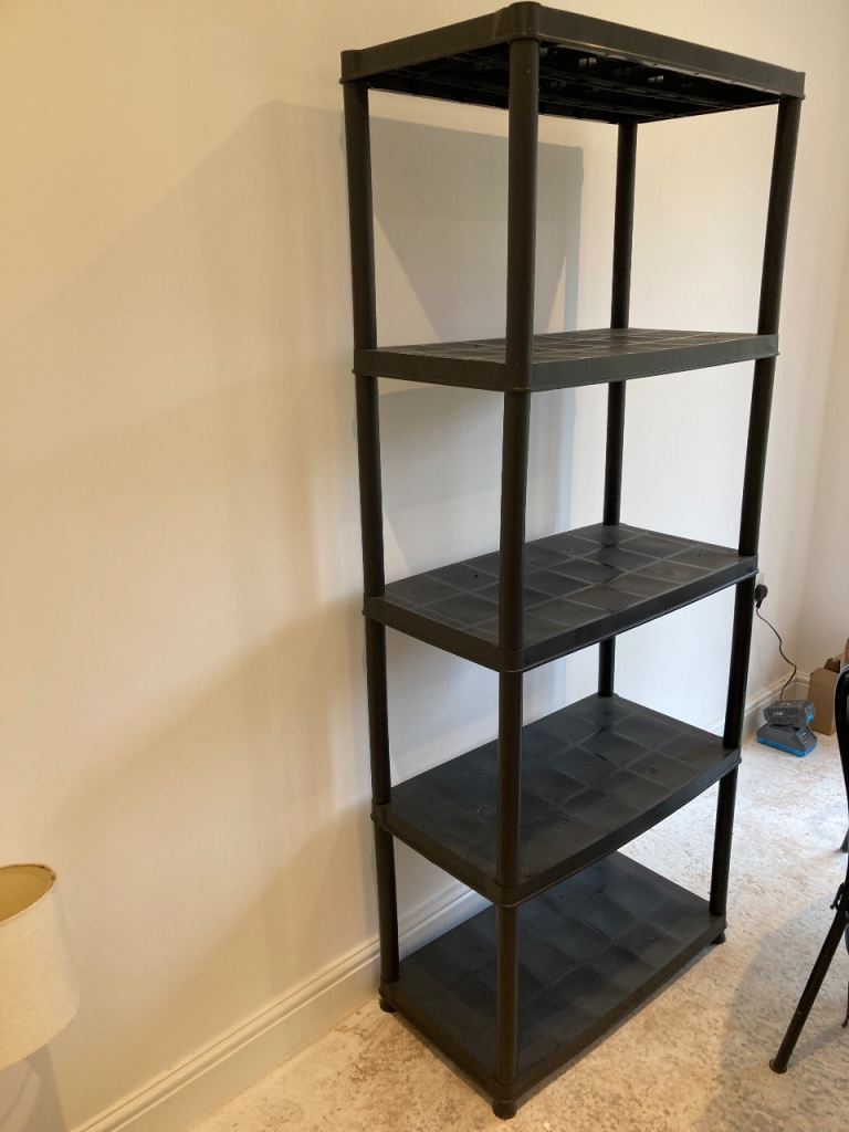 Shelving unit.