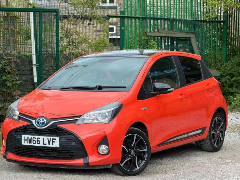 2016 Toyota Yaris 1.5 Hybrid Orange Edition 5dr CVT HATCHBACK PETROL/ELECTRIC Automatic