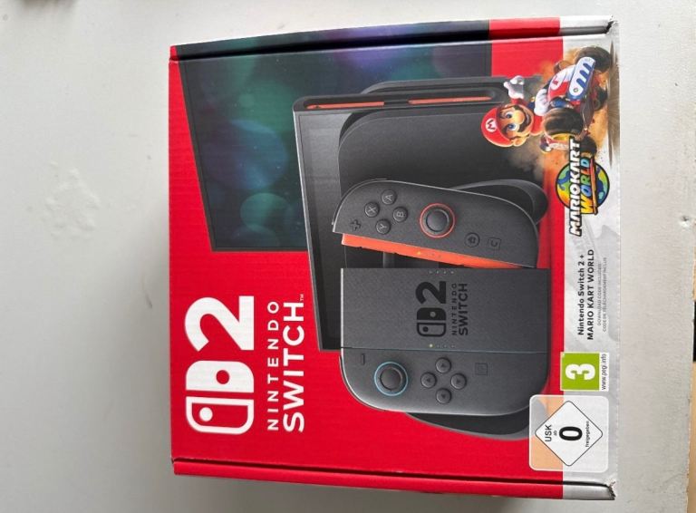 Brand New Nintendo Switch 2 with Mario Kart - Still Sealed